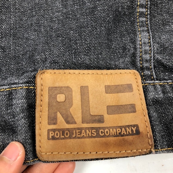 VTG Polo Ralph Lauren Denim Jean Jacket - Picture 7 of 10